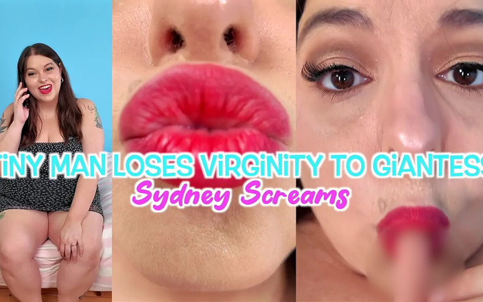 Sydney screams fetish: Un bărbat minion își pierde virginitatea cu Uriașa