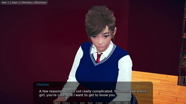Visual Novels: Cosy Cafe Bahagian 5 - Apakah Saiz Coli Anda?