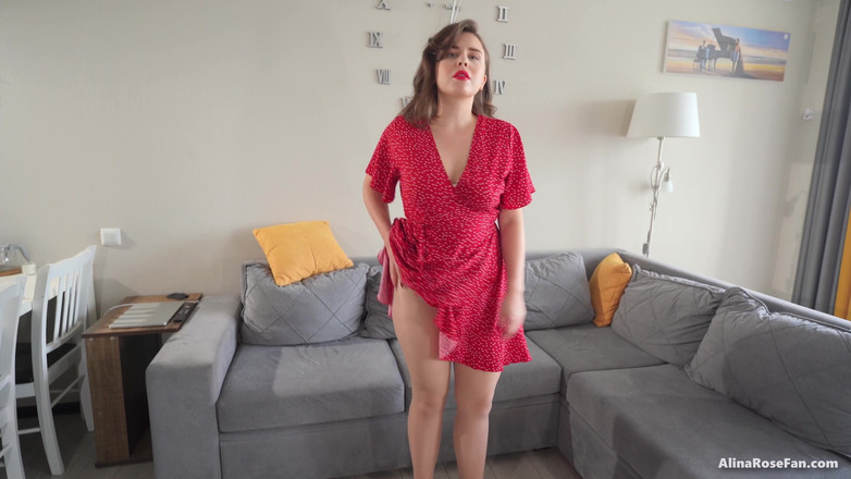 Alina Rose: Жену изменяет в просвещенных колготках, трахают во все дырки