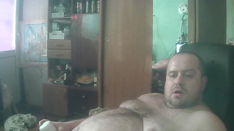 Jerking Perv: 用假阴道操鸡巴