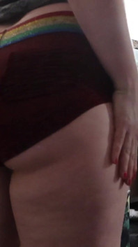 Ass Tease in Booty Shorts