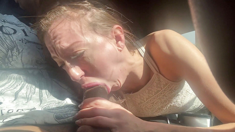 Eddie Jaye: Ejaculare în gură în mașină