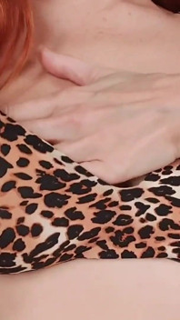 I Touch Myself Through My Panties, Fluffy Bush Sticking Out of My Panties,masturbation in My Panties