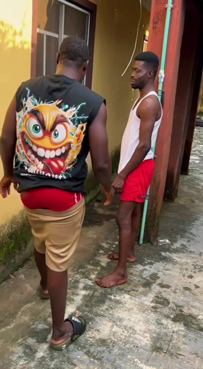 BLACKSHOOTERR: Fucking Outside the House Two Ebony Black