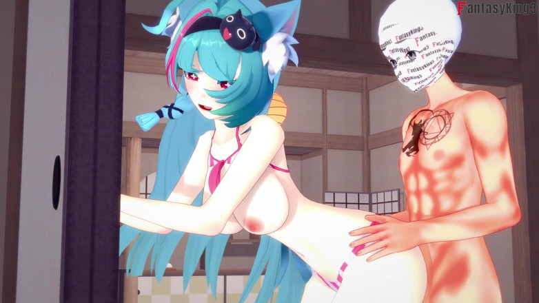 Fantasy king: Mint sex in her bikini - Neverness to everness (NTE)