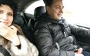 Andrea Dipre Channel: 운전석에서 자지를 따먹는 디바 델 투보와 안드레아 디드레의 도로 여행