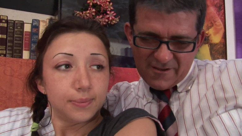 Real Home Made: Nasty stepdad explores the intimacy of his stepdaughter and realizes...