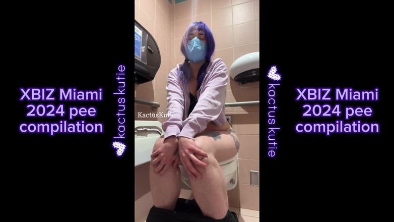 kactus kutie: Xbiz Miami 2024 撒尿汇编