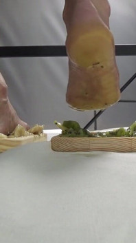 I Trample the Fruit with My Feet. Lick My Legs