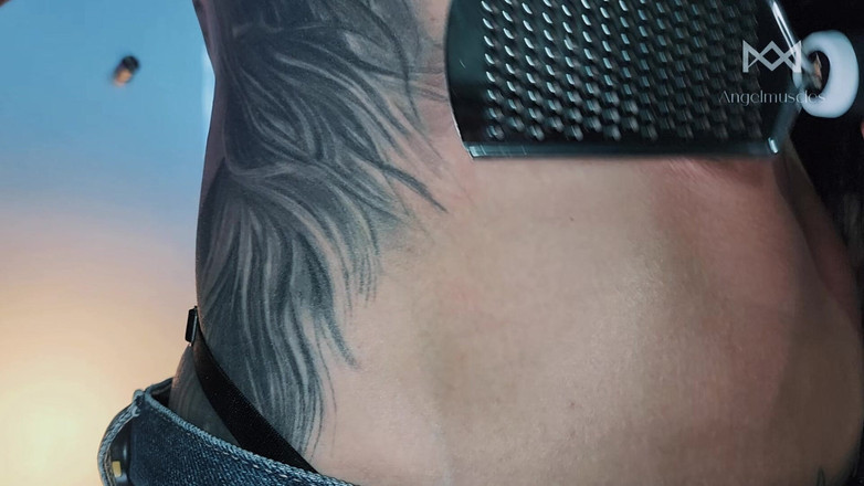 Angelmuscles: 가장 강한 복근을 가진 요리 도전?