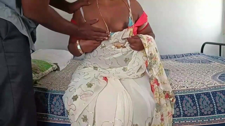 Luxmi Wife: Step Son Fuck Step Mom White Saree - Ep 2