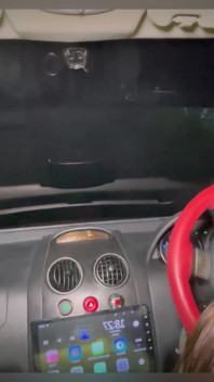 I Pay the Uber with a Blowjob and Fuck in the Parking Lot of My Building