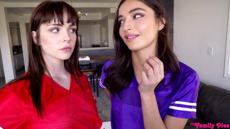 My family pies: Super Sunday with My Step Sis and Her Friend - S12:e1