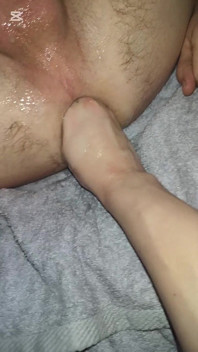 Głęboki fisting analny mój mąż