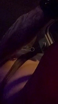 Slave Naked Driving in the Evening