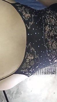 Nephew on All Fours Wearing Lingerie I Bought Him