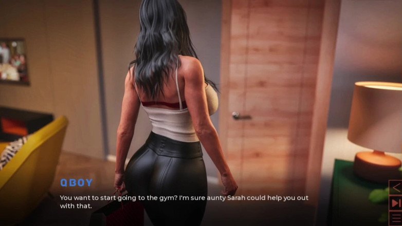 Q Boy: 热辣熟女继母的瑜伽 - 合成 - Ep08_seduction