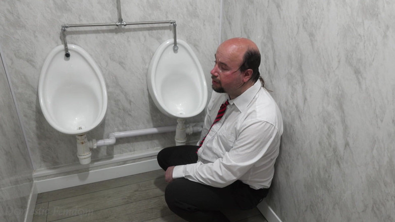 Domestic femdom: We'll Bully You in Any Bathroom