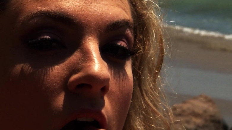Bananas with Melons: Naughty Wets Scene-4 Gorgeous Blonde in Bikini Masturbates on the...
