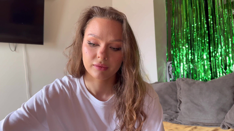 Alexa Poshspicy: POV: Stepsister's Friend Bet Her Mouth in Cards and Got...