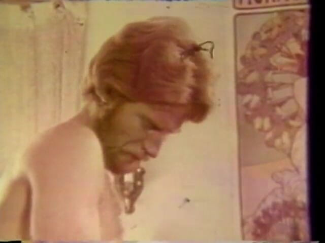 Vintage Usa: Stepdaddy and his friend take this hairy pussy brunette for...