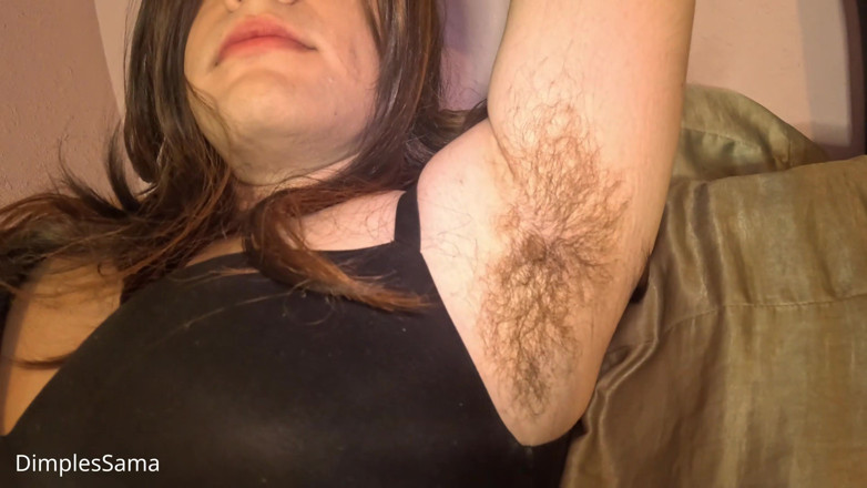 Miss Dimples: Sniff My Hairy Armpits