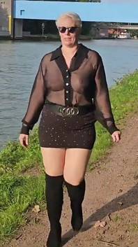 Fucked Myself with My Vibrator by the Mittelland Canal