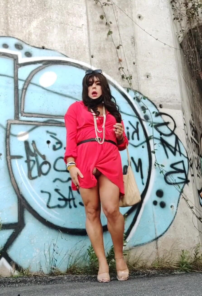 Joana Love: 야외에서 나에게 사정하다