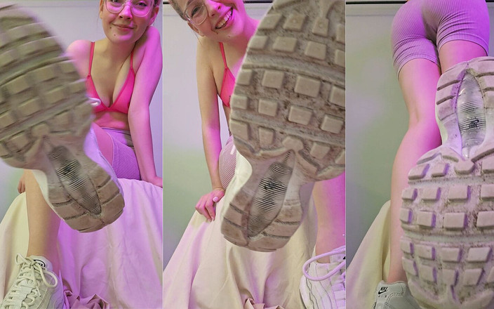 petitesubkitten: मेरे स्नीकर्स को साफ करें डच