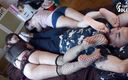 Czech Soles - foot fetish content: दोस्त के साथ पैरों वाली तीन तरफ़ा चुदाई
