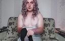 Kitty_Cross: Nejlepší. Kompilace scén Pre Cumming Ladyboy Pretty Cock Mokrá masturbace