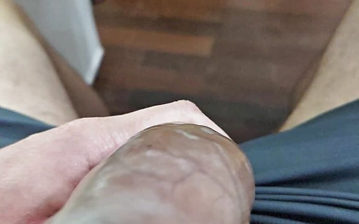 Lkdick8: Jugando con mi semen dentro de un condón