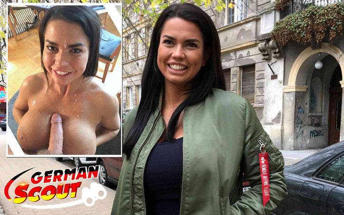 German Scout: Cercetașă germană - femeie latino cu țâțe mari Chloe Lamour la audiție