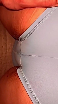 Perfect Cameltoe in Hot Yoga Shorts Rubbing My Cock on Her