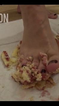 Not Everyone’s Cup of Tea, but if You Want to See My Foot Squish a Cake - Press Play