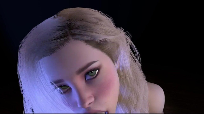 The Scenes: Блондинка з великими цицьками робить глибокий заглот