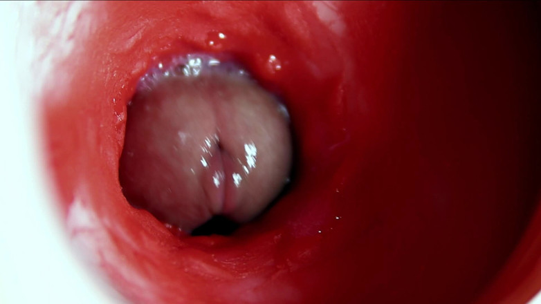 SEXY_GUYBEST: Velký krásný pták hojně proudí dovnitř mokré kluzké díry a...