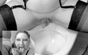 Hotvaleria SC3: Peeing and Facial Cumshot in Black and White