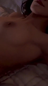 College girl is dancing naked and masturbating