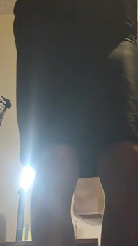 Hot Crossdresser Sets up
