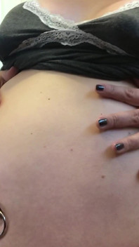 9 Month Pregnant MILF