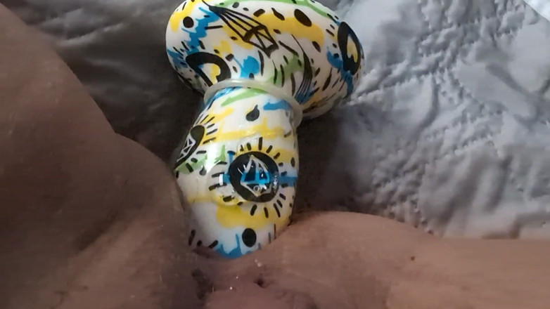 Jamponie Sexy Hot Milf: Zblízka anál S MILF Gilfkou Solo Play DP Konec