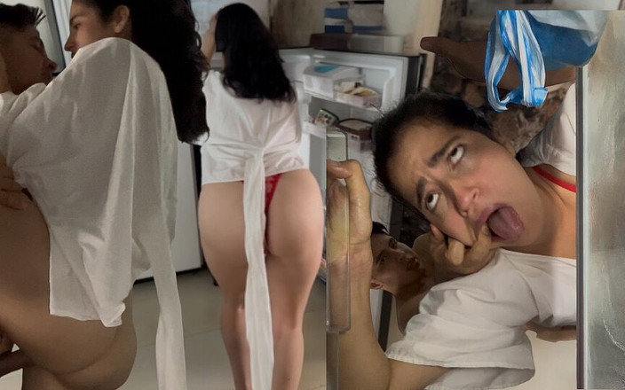 NamiQsein: Nami komt vast te zitten in de koelkast en haar...