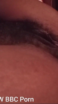 Rubbing My Hairy Pussy Cumming Hard