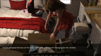 Visual Novels: Жена и мачеха, часть 9