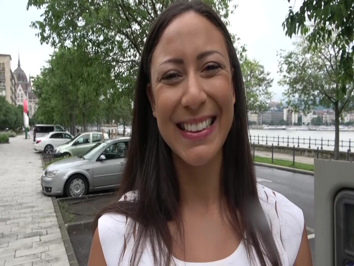 MBM3988: P134g05 Searching for European Beauties Japanese TV Interviews and Picking...