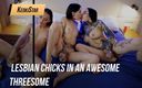 KeokiStar: Lesbian Chicks in an Awesome Threesome