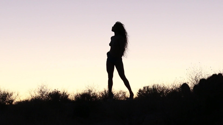 Pervy Studio: Sunset body posing