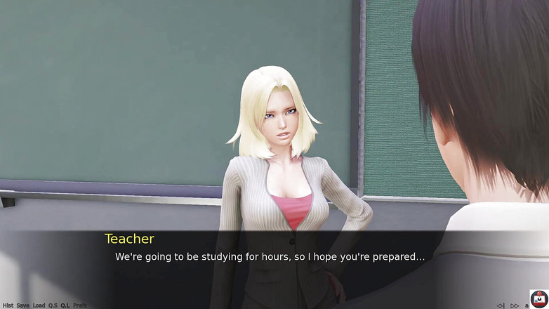 Joystick Cinema: Sex Life H - (teil 05) - spaßige zeit mit dem lehrer