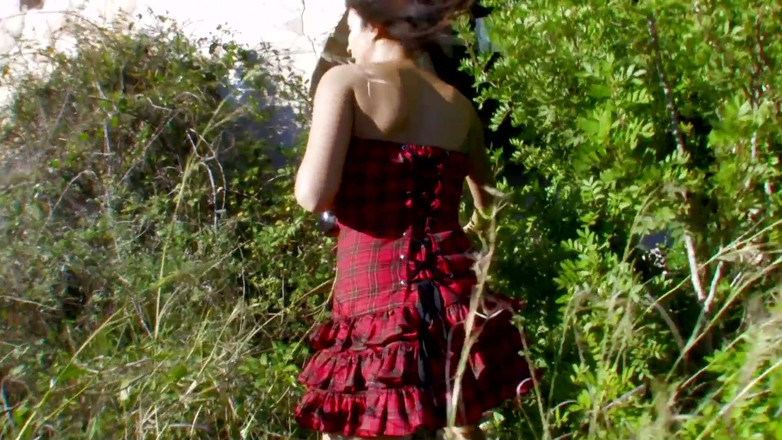 German amateur - 100% German hardcore videos: Cute brunette sluts in an abandoned building